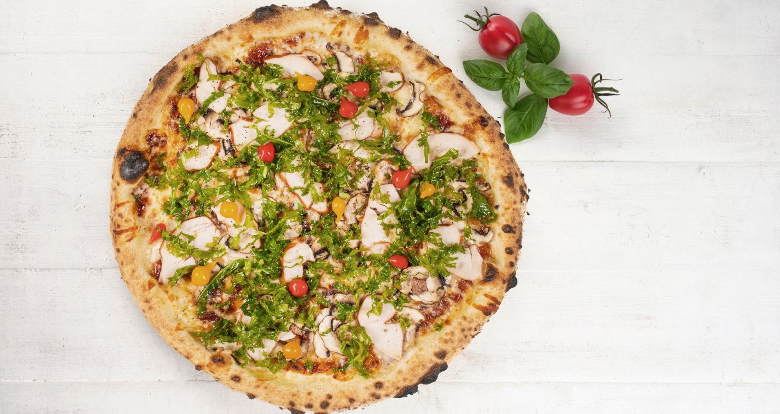 Trumpas reportažas apie picą Pollo Affumicato